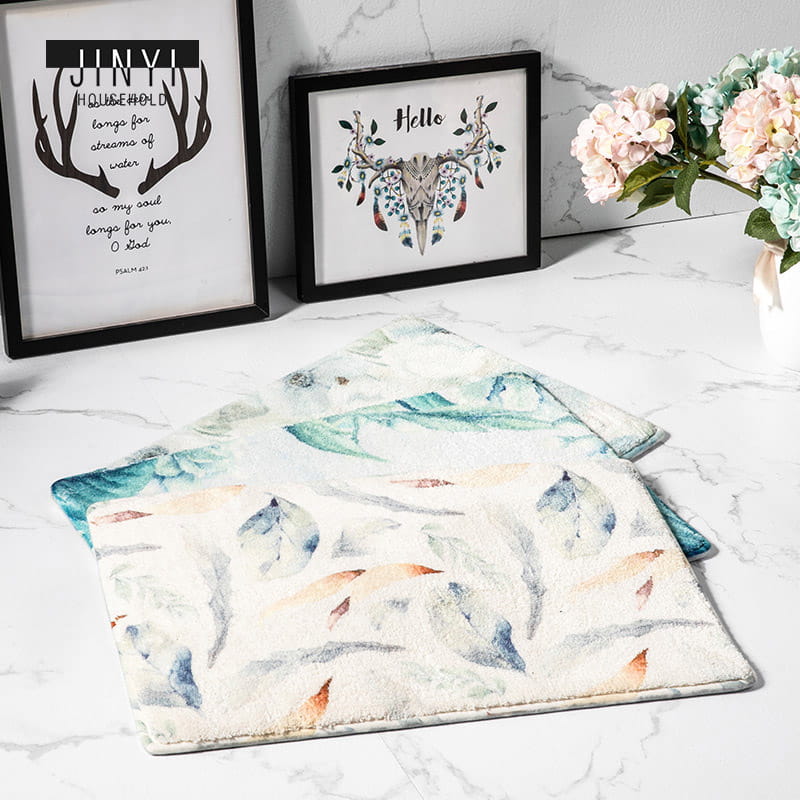 Fashion Plume Super fiber Bath Mat