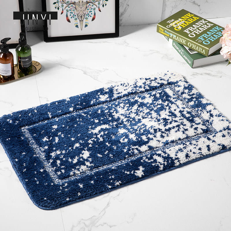 New Gradients Blue Super Fiber Bath Mat