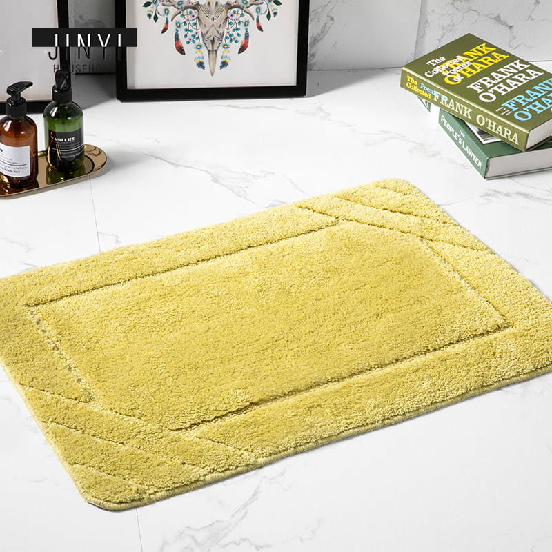 Simplicity Stripe Super Fiber Bath Mat