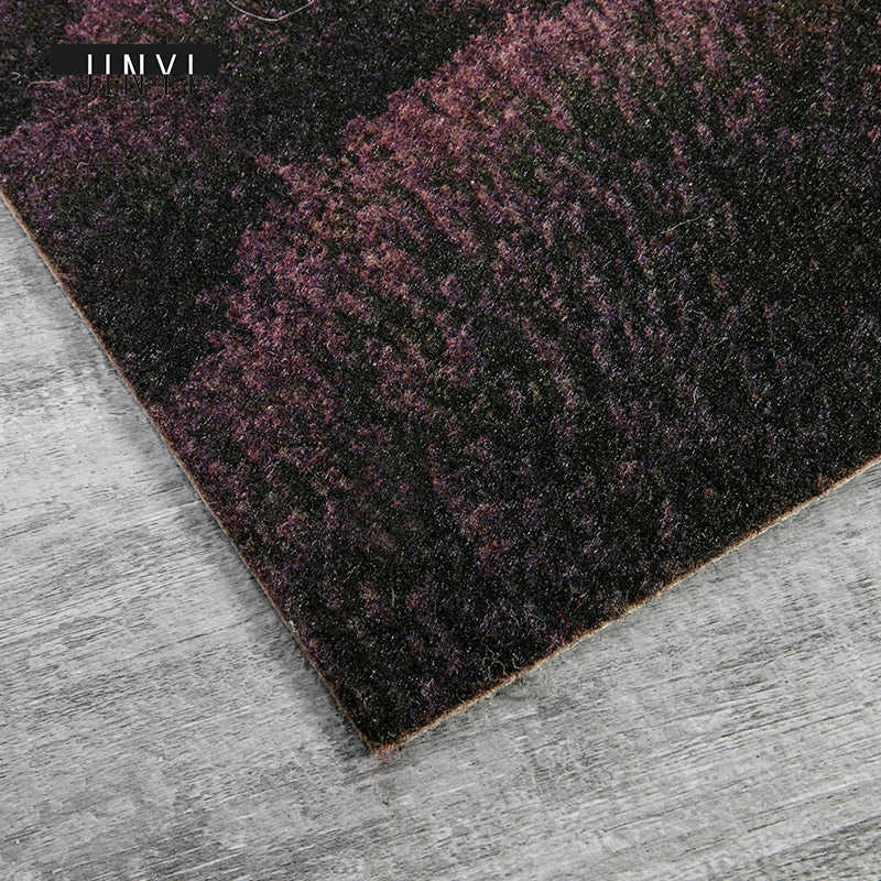 What material should be chosen for the carpet laid in the office