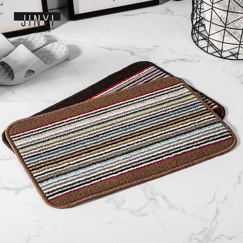 Factory Outlet Stripe Waterproof Home Door Mat