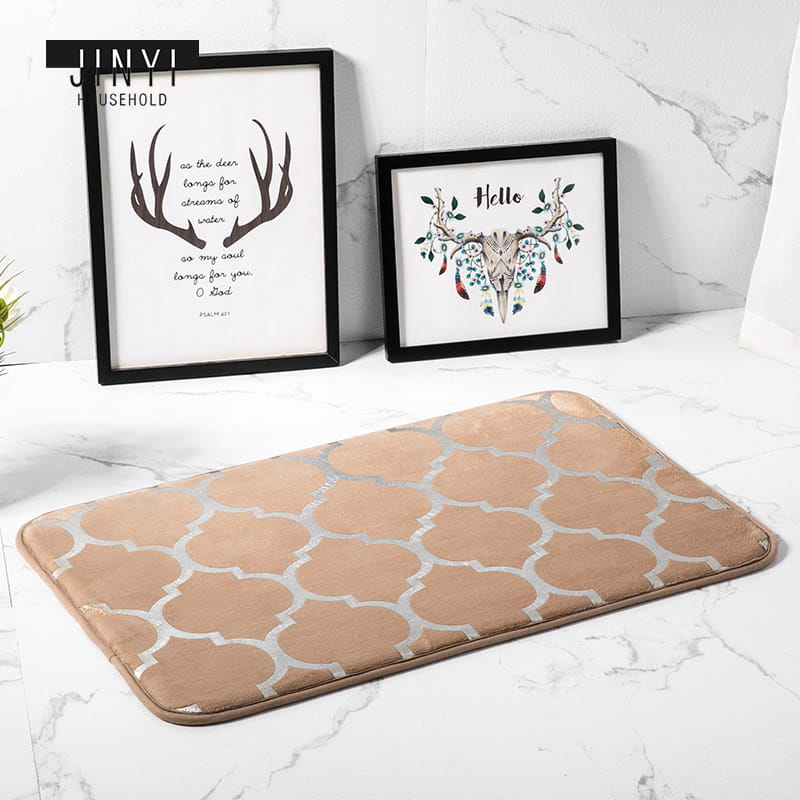 Fashion Luxury Memory cotton Bath Mat