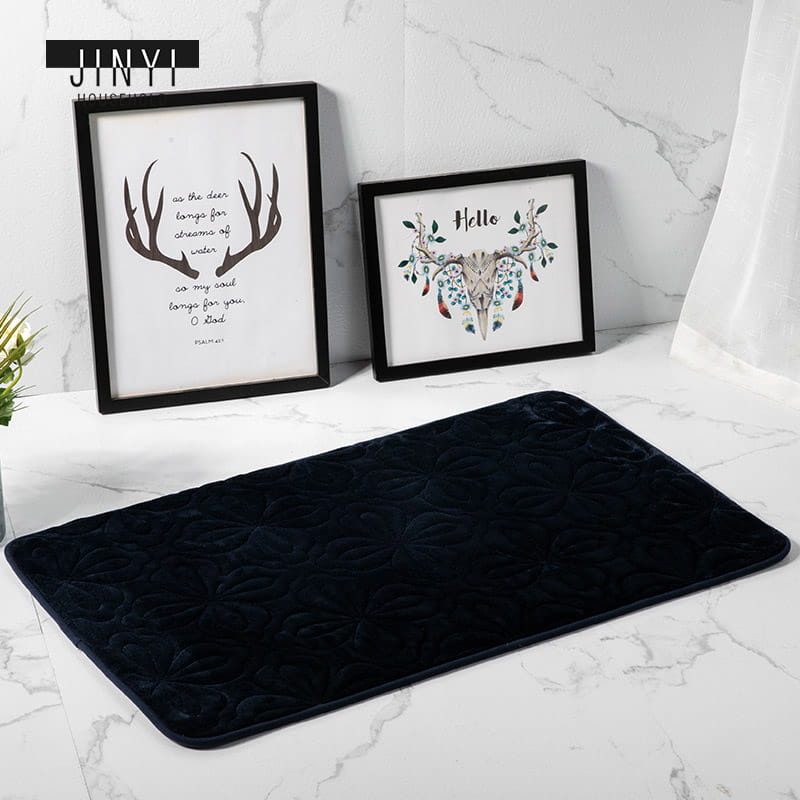 Good Quality Solid Simplicity Memory cotton Bath Mat