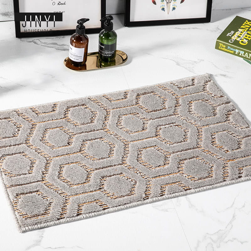 JY3321 Hexagon Bathroom PP Mat