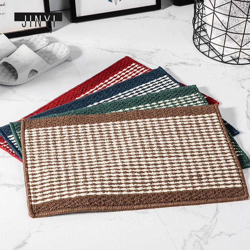 JY577 High Quality Stripe Bathroom PP Mat