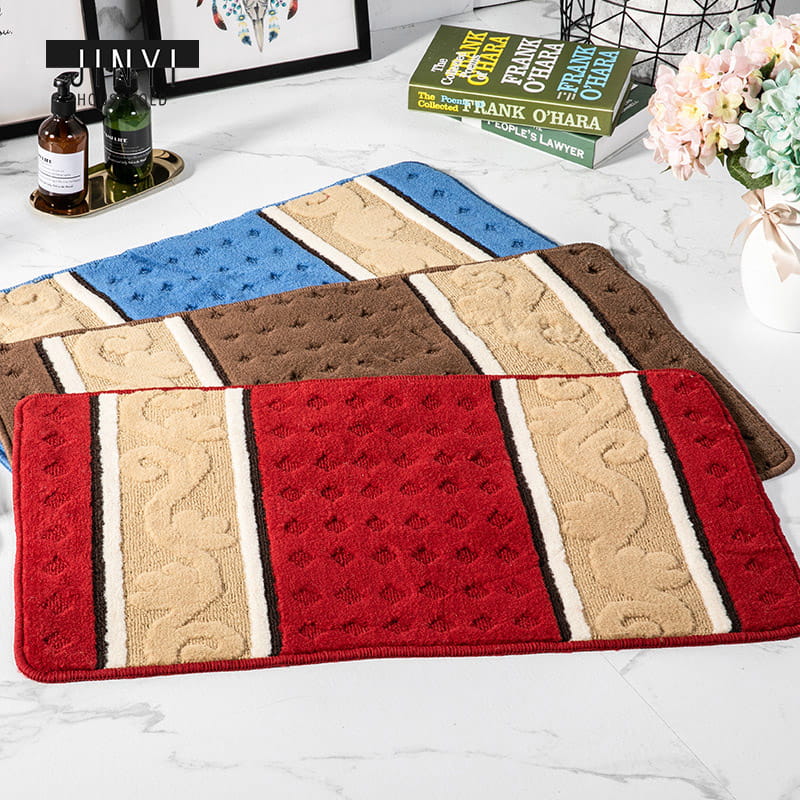 JY701 Flower High Quality Bathroom PP Mat