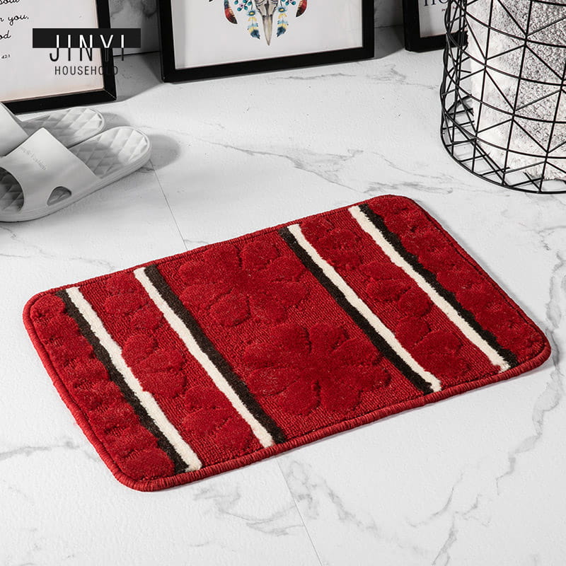 JY703 High Quality Flower Bathroom PP Mat