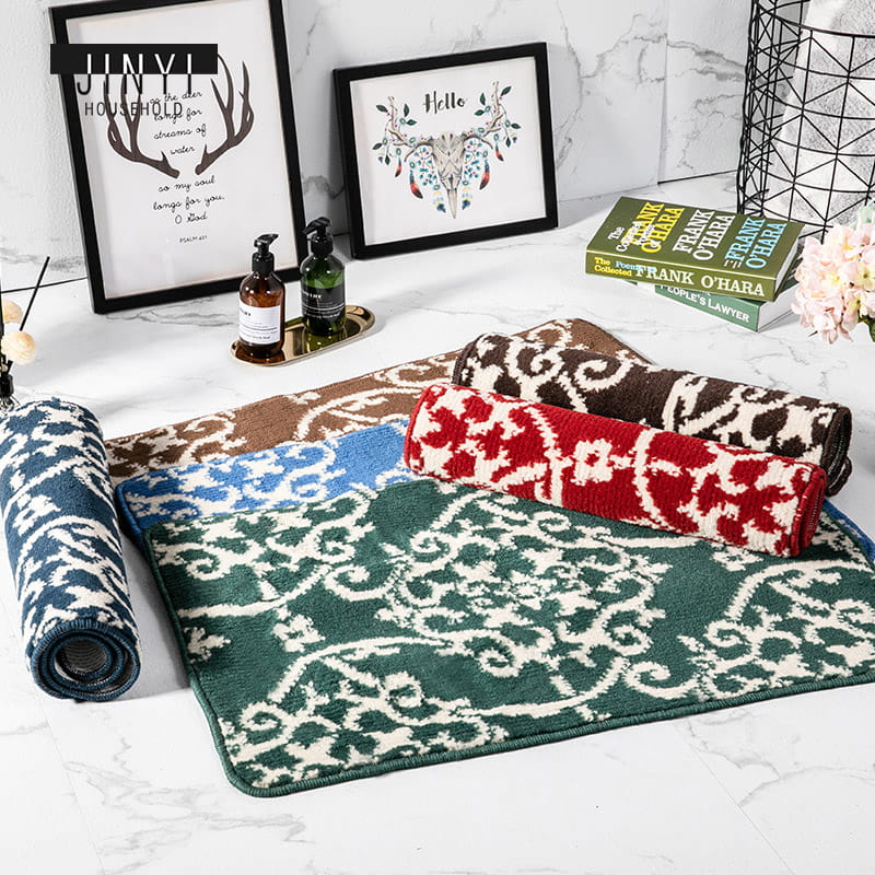 JY710 Cane Vine Flower High Quality Bathroom PP Mat