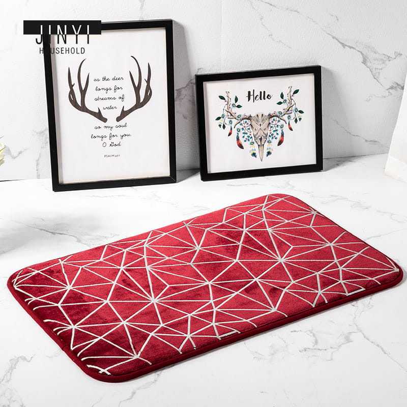 MF002 China Factory Memory Foam Bath Mat