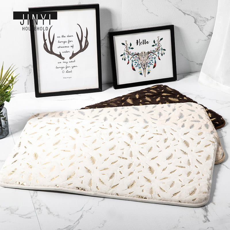 MF003 Feather Memory Foam Bath Mat