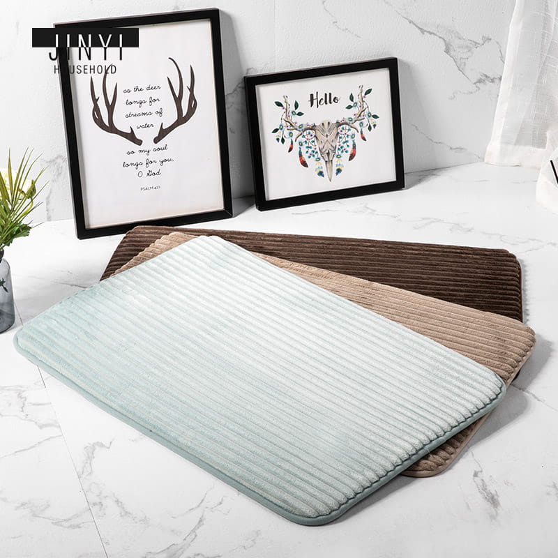 MF501 Elk Deer Memory Foam Bath Mat