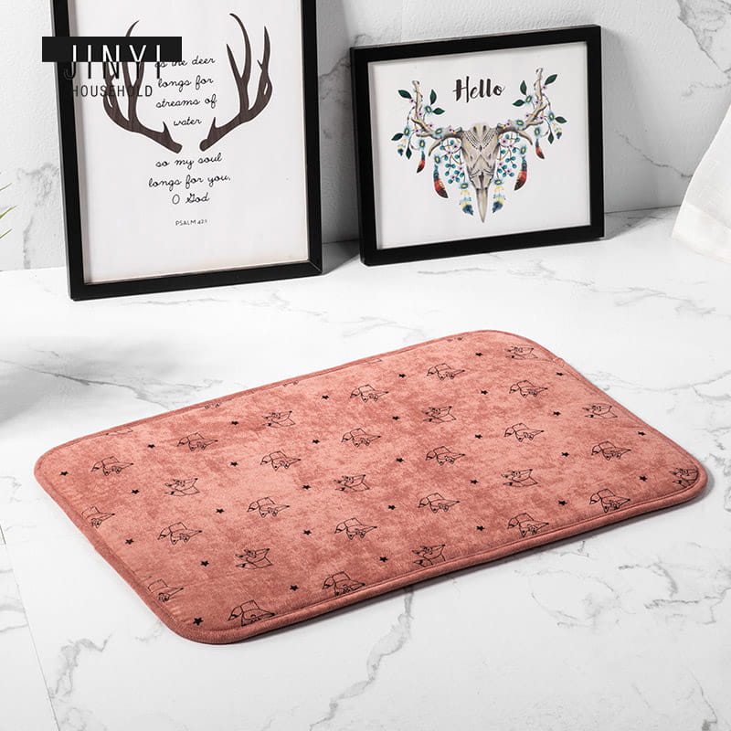 Comfortable and Elastic Memory Foam Bath Mat