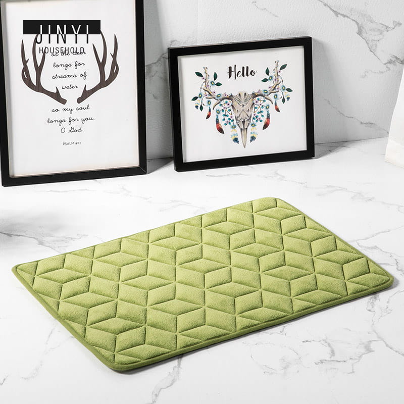 Green Size Soft large Bath Mat