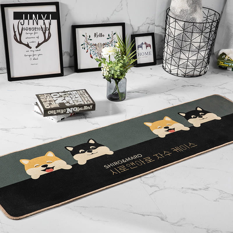 Thick Cat Simplicity Rubber Kitchen Mat