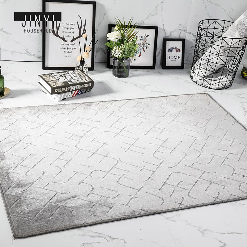 Eco-Friendly material A Flowery Pattern Rug