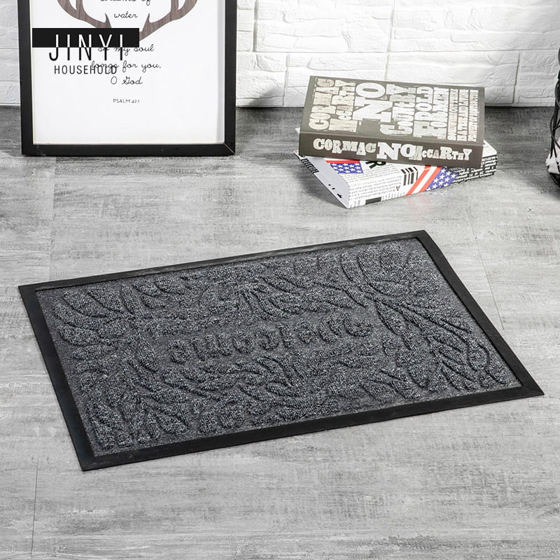 Non- Waterproof Comfortable and elastic Rubber Home Door Mat