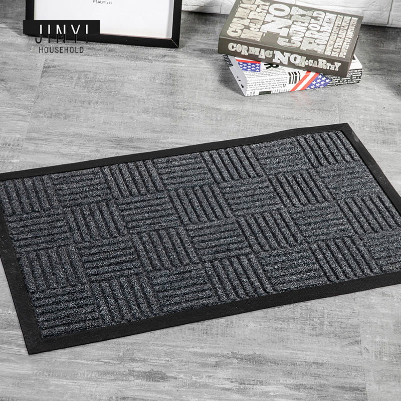 Square Rubber anti-slip Waterproof Door Mat