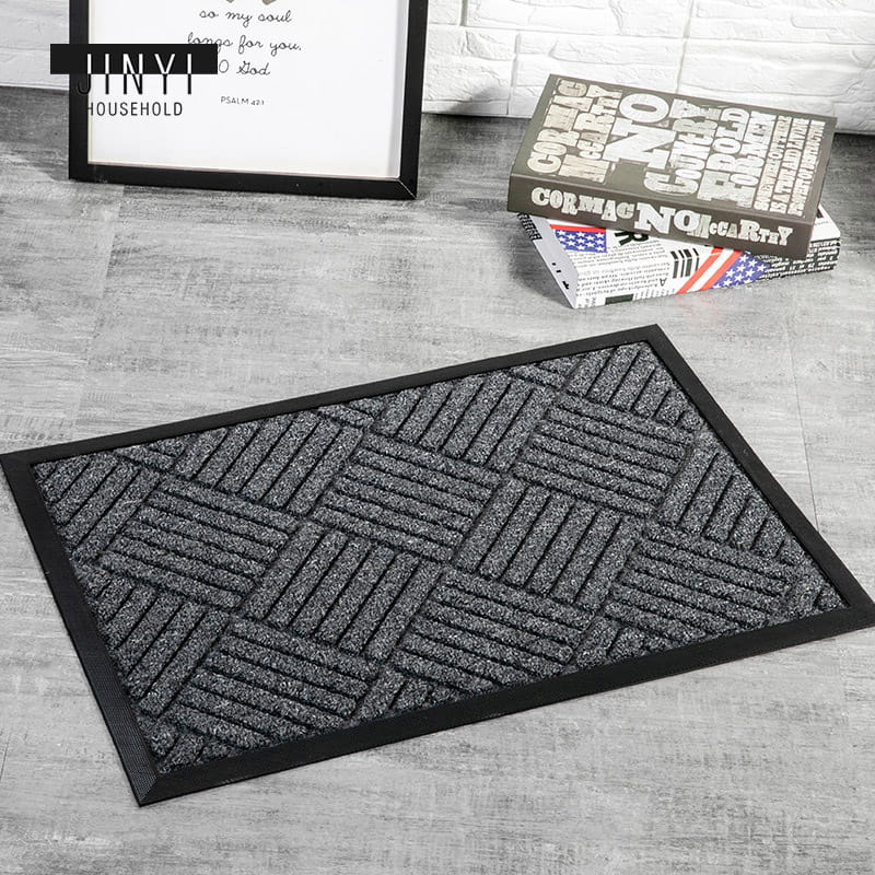 Washable Soft Square Non-slip Rubber Door Mat